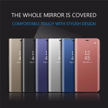 Samsung Galaxy A32 5G Case Smart Mirror Flip Magnetic Case on Sumsung A 32 SM-A326B 6.5